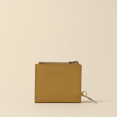 <CALDO tokyo japan> Opthional Ring Zip Mini Wallet / Pistachio