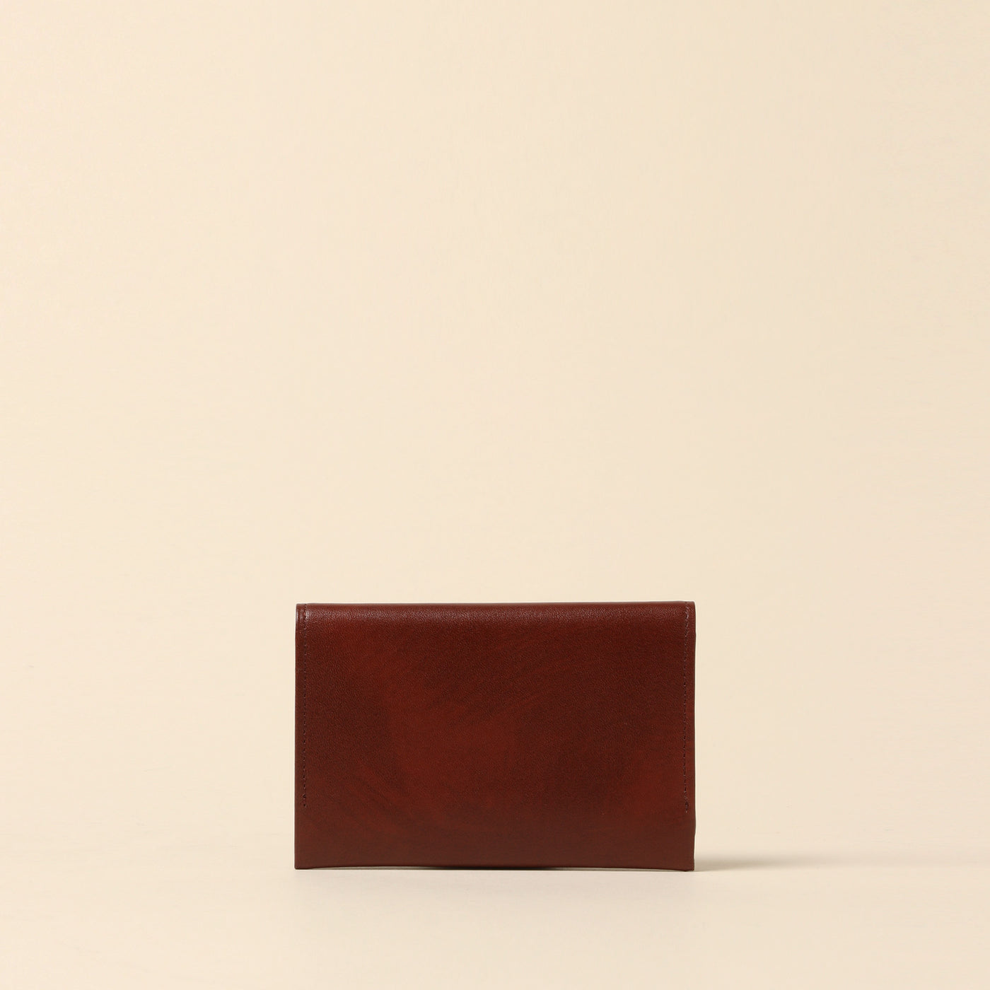 <CYPRIS> Business card holder in white Shirasagi leather, black