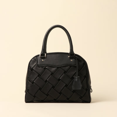 <Coquette> Jeanne Mesh Boston Bag S/Black