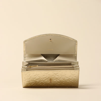 <Coquette> Etoile long wallet/gold