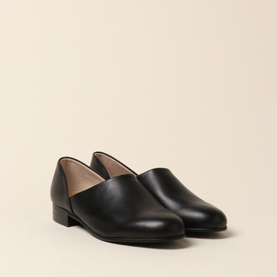 <HARUTA> Spock shoes, smooth material/black