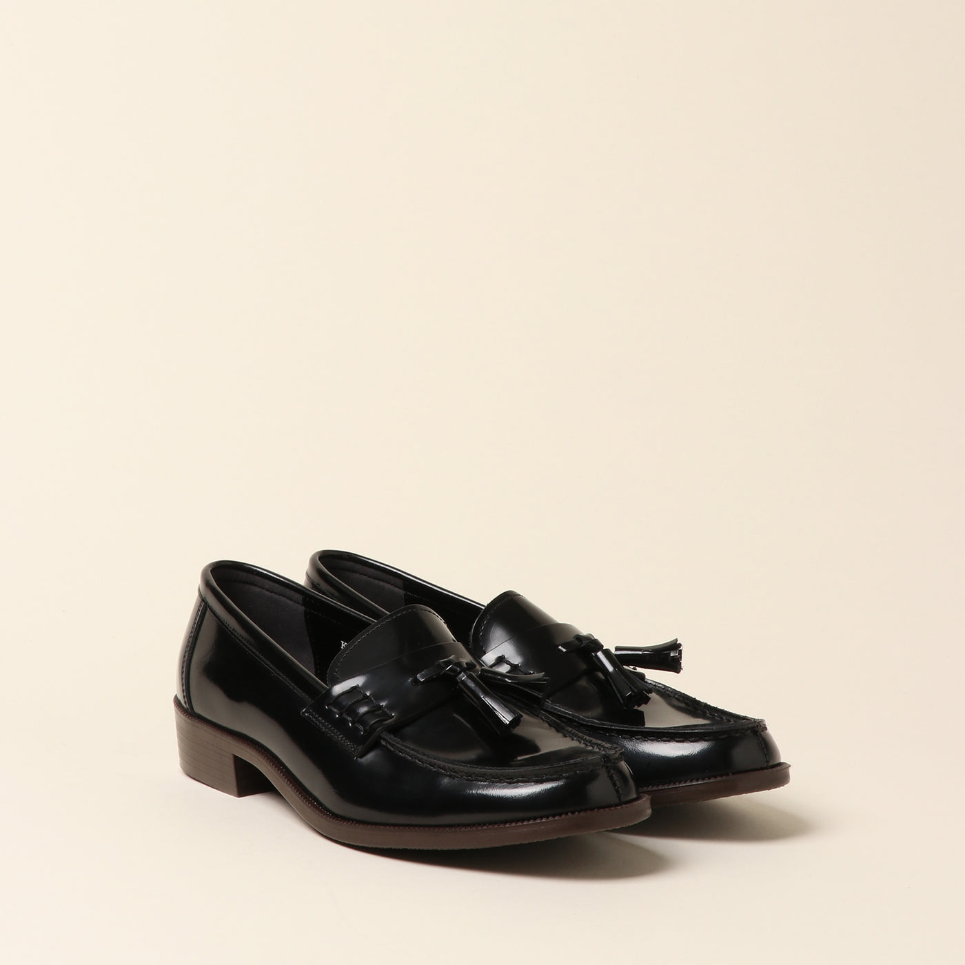 <HALTA> Casual Tassel Loafer / Black
