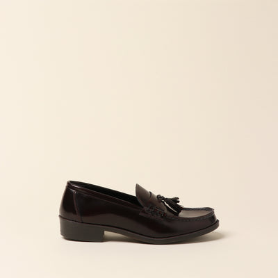 <HALTA> Casual Tassel Loafer / Black