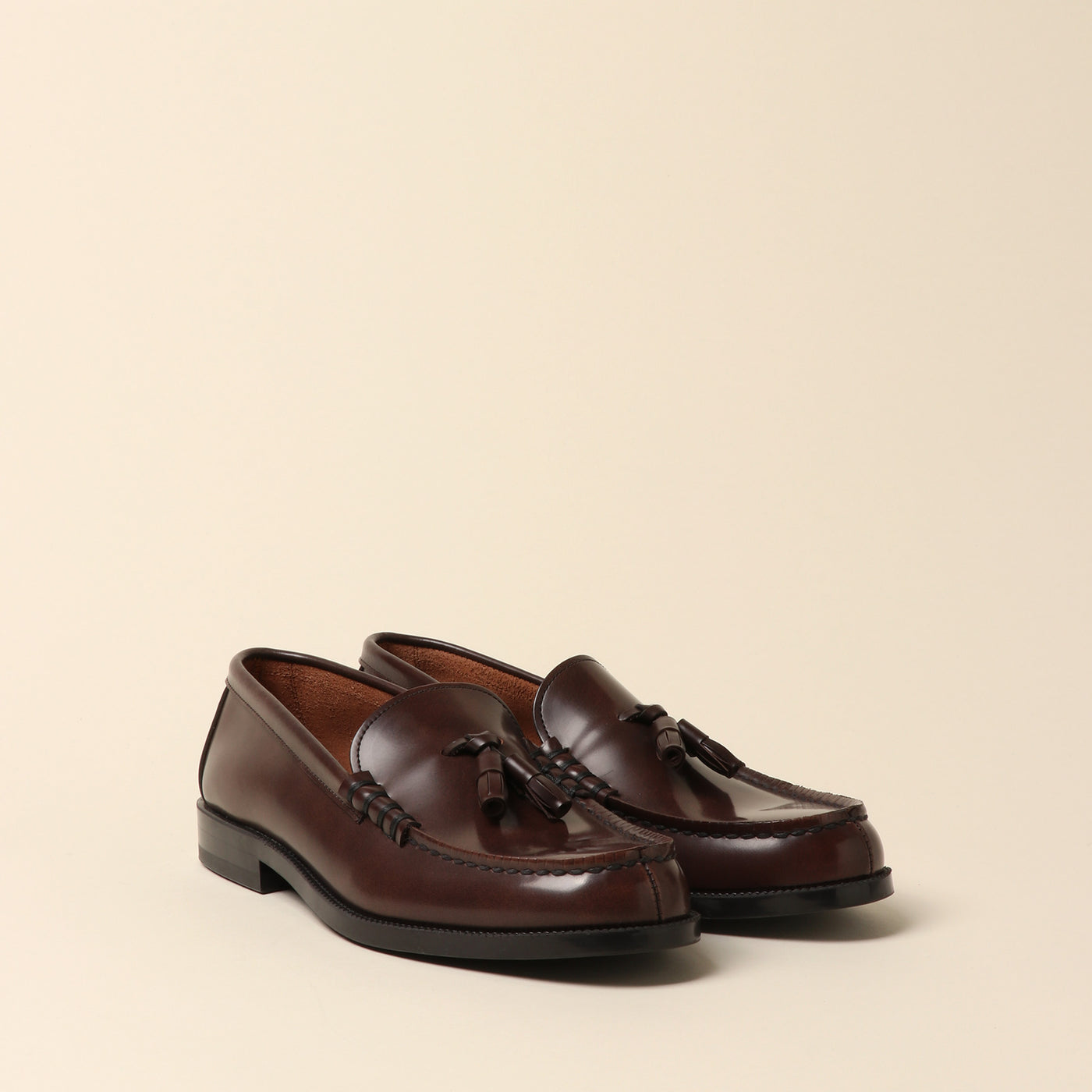 <HALTA> Tassel Loafer / Dark Brown