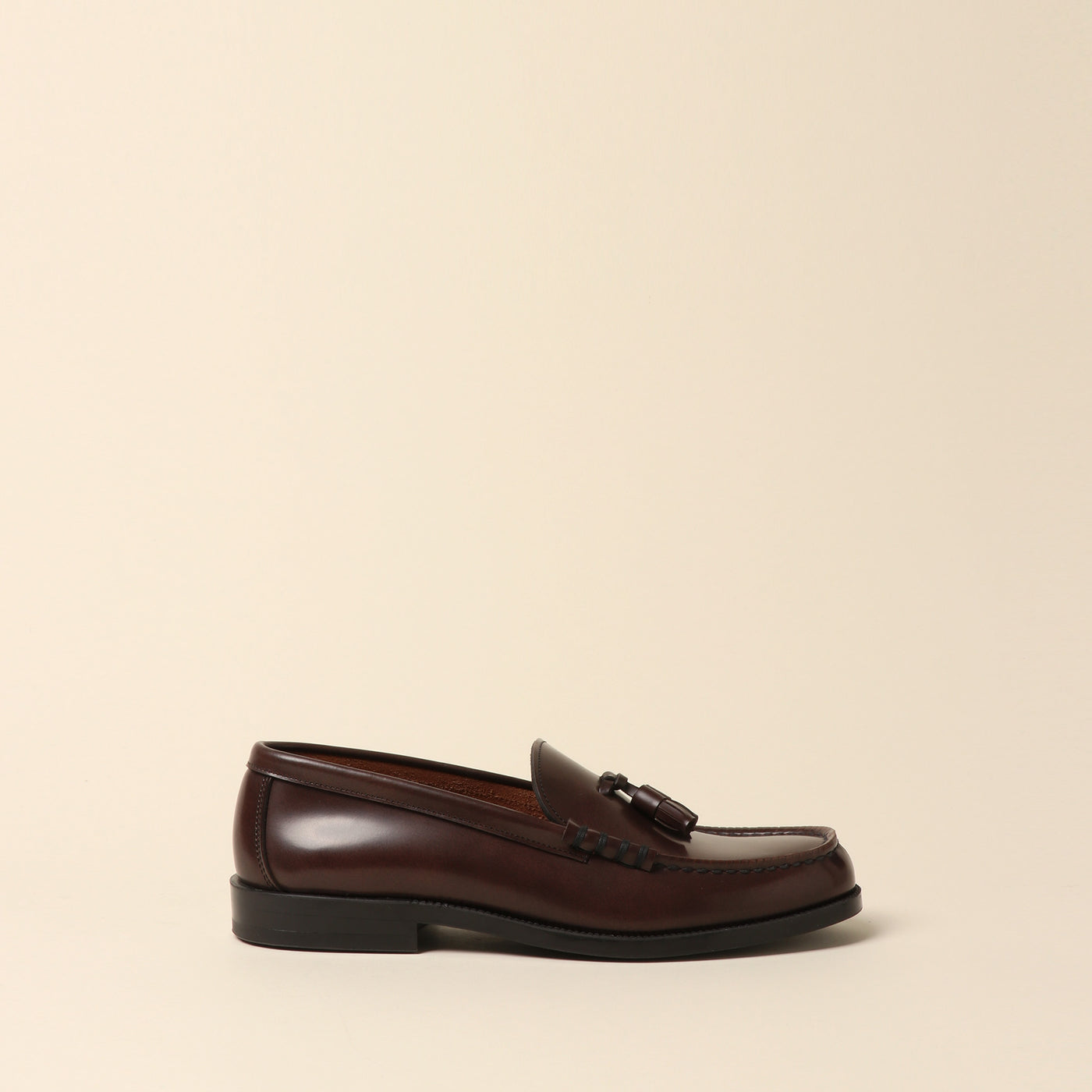 <HALTA> Tassel Loafer / Dark Brown