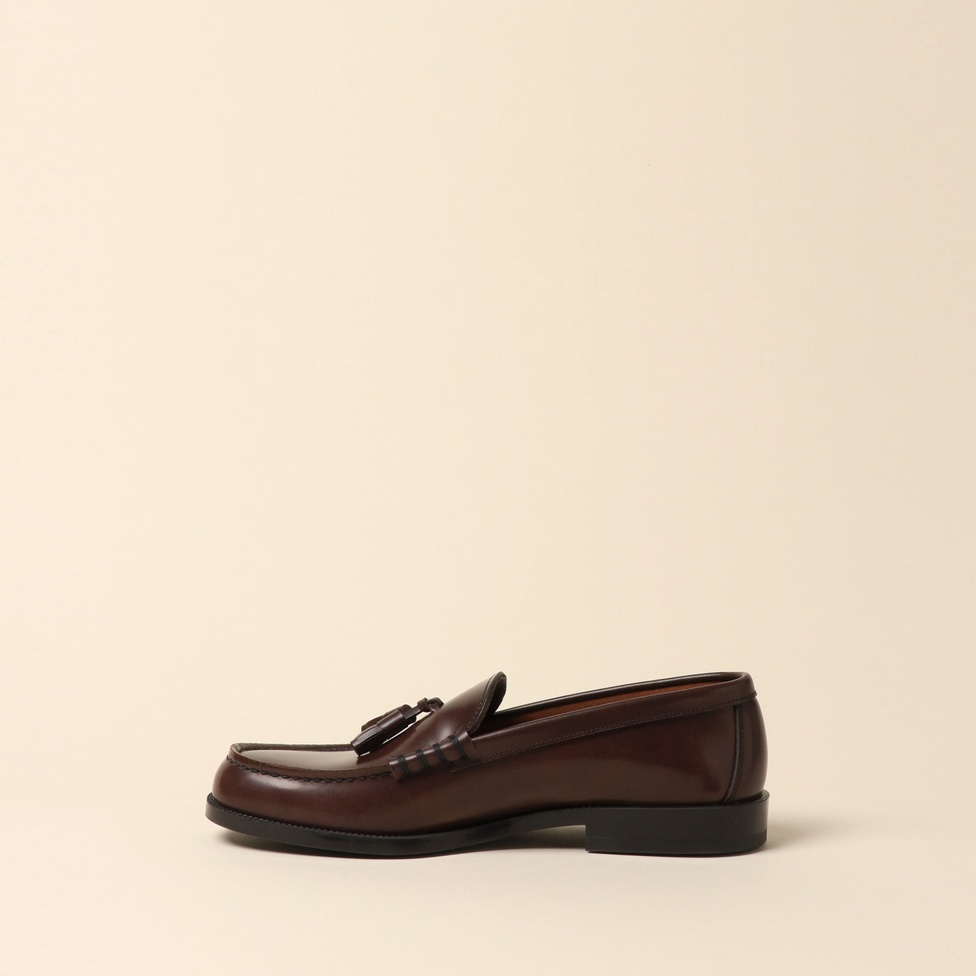 <HALTA> Tassel Loafer / Dark Brown