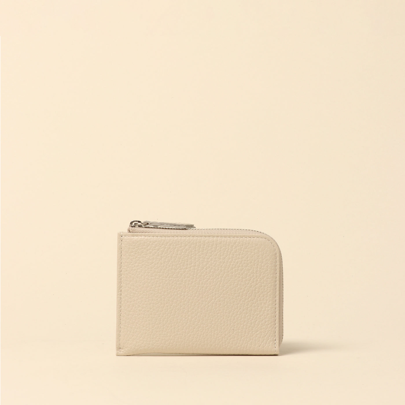 <Atelier Nuu> lim L-shaped mini wallet / greige