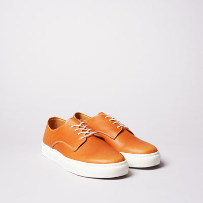 <TOSS> Bath Bath Lace-up Leather Sneaker Tochigi Tanned Leather / natural