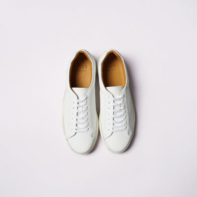 <TOSS> Chester Chester Lace-up Leather Sneakers / Black White