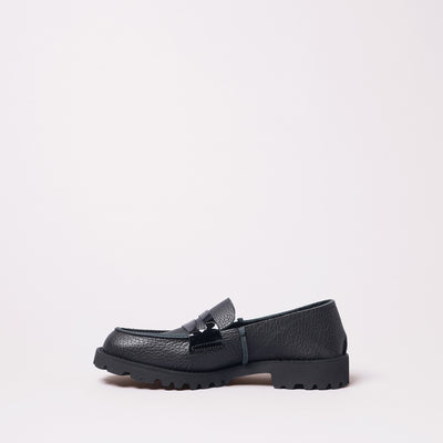 <U-Dot> Loafers / Black