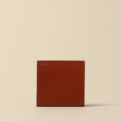 ＜Vintage Revival Productions＞ 塗油皮革直立式小型錢包 / 藏青色