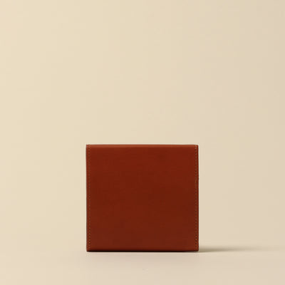 ＜Vintage Revival Productions＞ 塗油皮革直立式小型錢包 / 藏青色