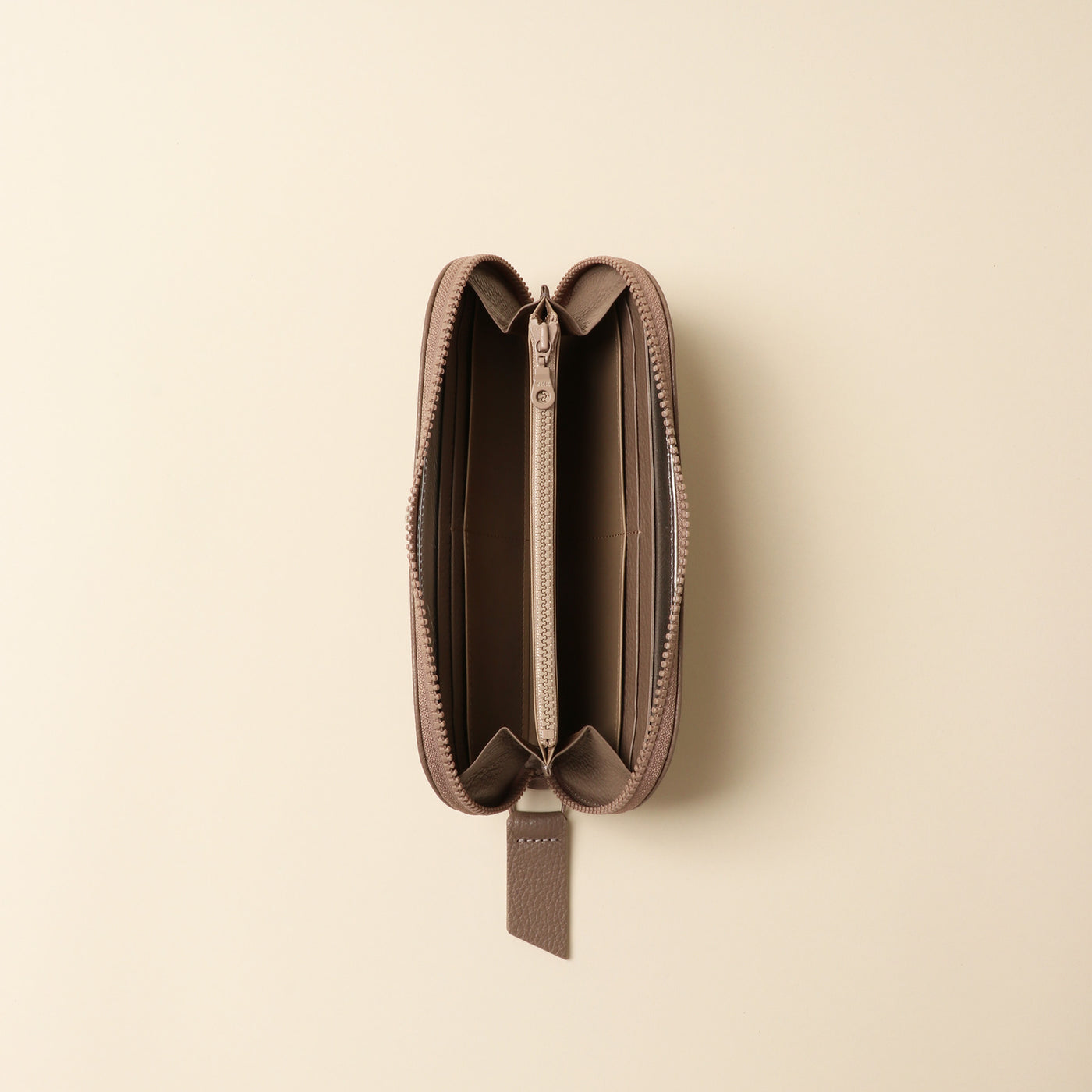 <itten-itten> Round Wallet / Terracotta