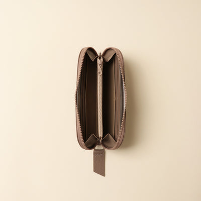 <itten-itten> Round Wallet / Oak