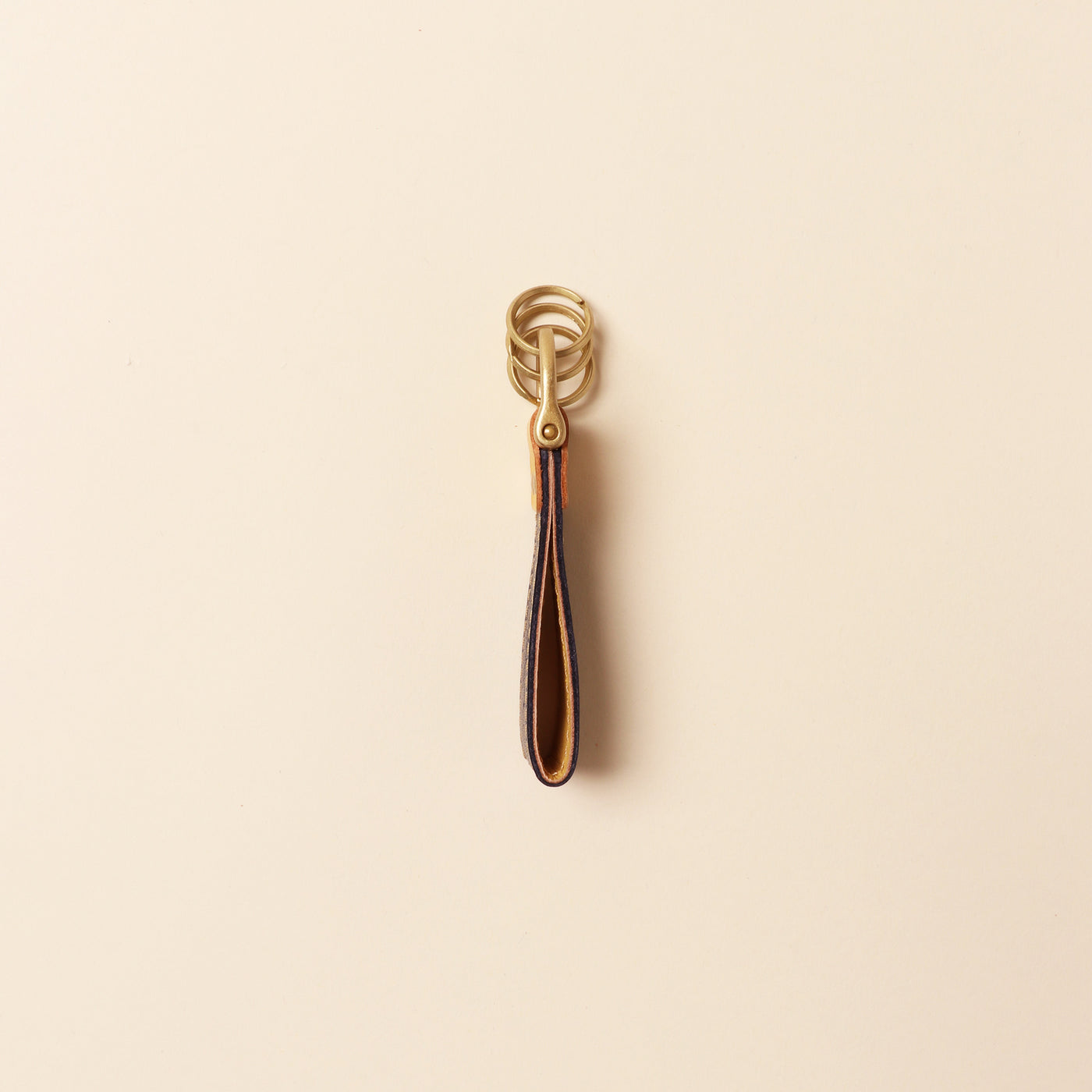 <Kiichi> Key chain (loop) / camel