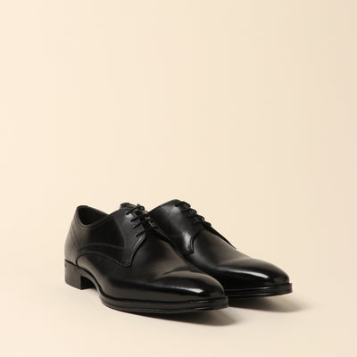 <Madras> Plain toe/black