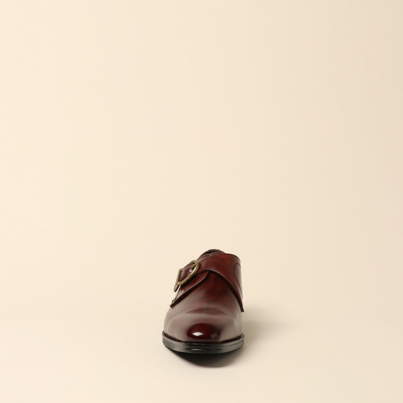 <Madras> Monk strap, dark brown