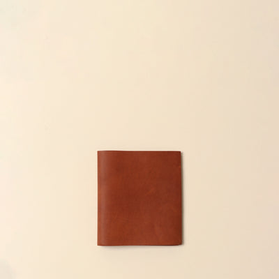 ＜Mojakawa> saba half Bifold wallet / orange