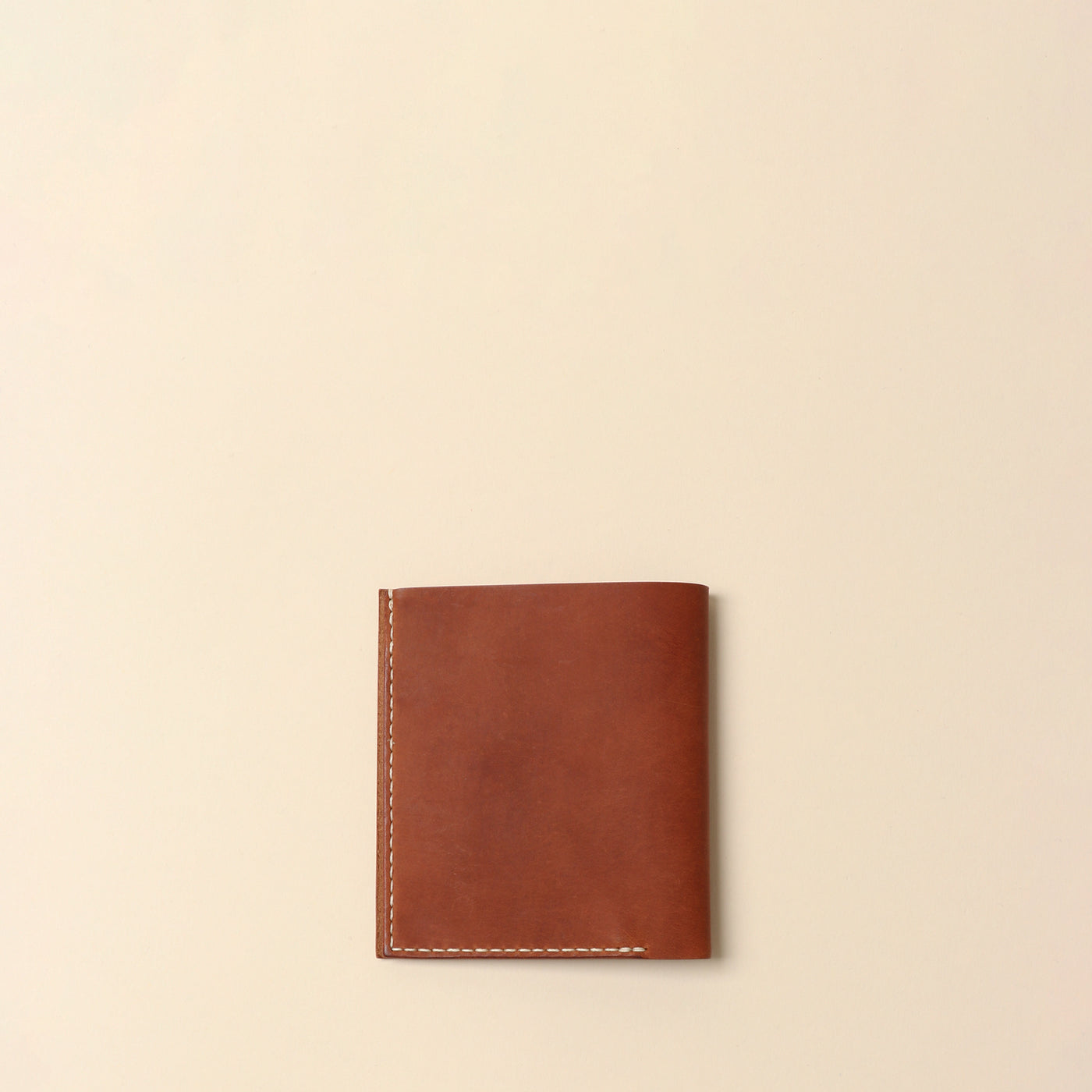 ＜Mojakawa> saba half Bifold wallet / orange