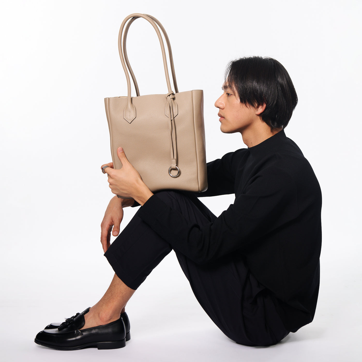 <Flathority> Coimbra Tote (S)/灰褐色